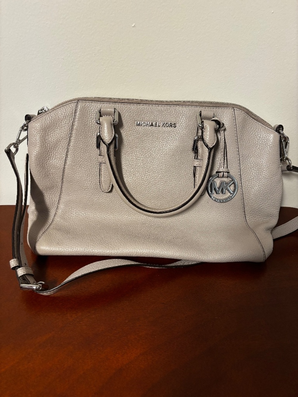 Michael Kors Ciara Top Zip Crossbody Satchel